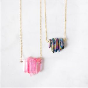 Crystal Point Necklace
